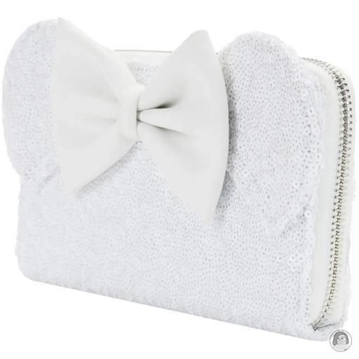 Mickey Mouse (Disney) Sequin Wedding Zip Around Wallet Loungefly (Mickey Mouse (Disney))
