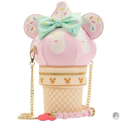 Loungefly Mickey Mouse (Disney) Mickey Mouse (Disney) Soft Serve Ice Cream Crossbody Bag