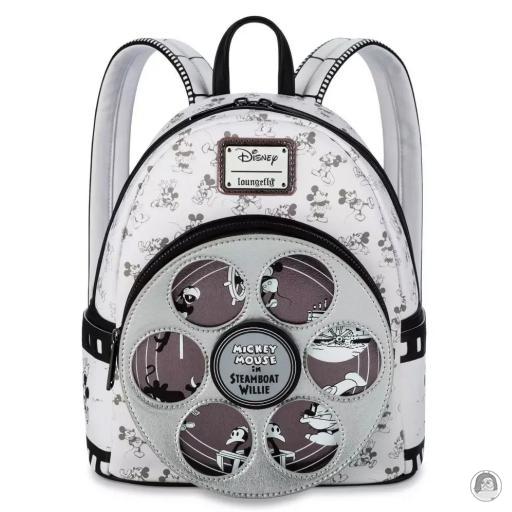 Mickey Mouse (Disney) Steamboat Willie Disney 100 Decades Mini Backpack Loungefly (Mickey Mouse (Disney))