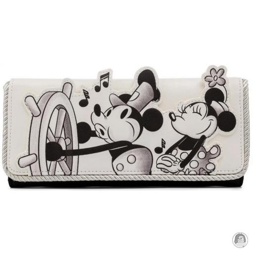 Loungefly Mickey Mouse (Disney) Mickey Mouse (Disney) Steamboat Willie Music Cruise Flap Wallet