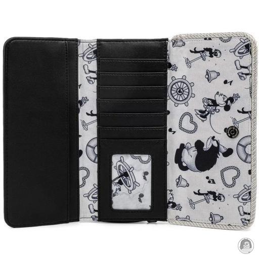 Mickey Mouse (Disney) Steamboat Willie Music Cruise Flap Wallet Loungefly (Mickey Mouse (Disney))