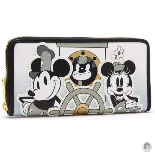 Loungefly Mickey Mouse (Disney) Mickey Mouse (Disney) Steamboat Willie Zip Around Wallet