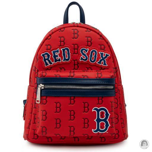 Loungefly Backpacks MLB (Major League Baseball) Boston Red Sox Logo Mini Backpack
