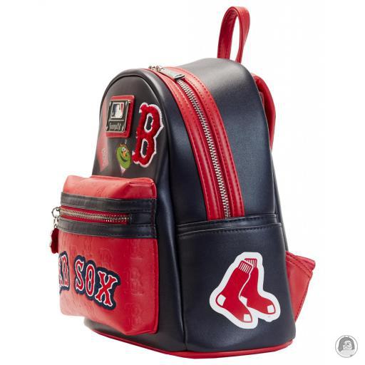 MLB (Major League Baseball) Boston Red Sox Patches Mini Backpack Loungefly (MLB (Major League Baseball))