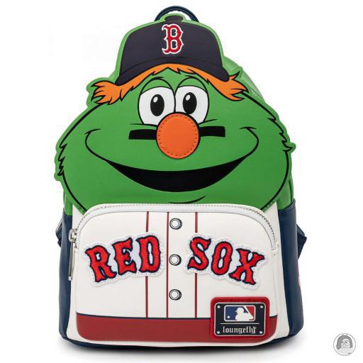 Loungefly Mini backpacks MLB (Major League Baseball) Boston Red Sox Wally the Green Monster Cosplay Mini Backpack