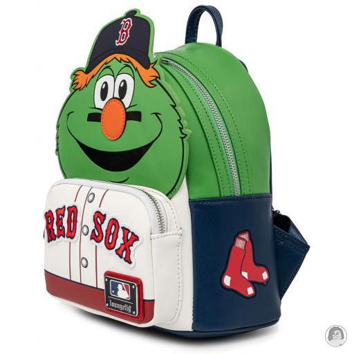 MLB (Major League Baseball) Boston Red Sox Wally the Green Monster Cosplay Mini Backpack Loungefly (MLB (Major League Baseball))