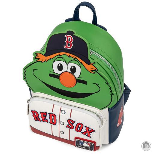 MLB (Major League Baseball) Boston Red Sox Wally the Green Monster Cosplay Mini Backpack Loungefly (MLB (Major League Baseball))