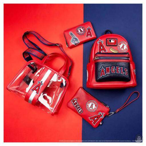 MLB (Major League Baseball) Los Angeles Angels Patches Mini Backpack Loungefly (MLB (Major League Baseball))