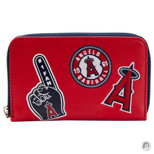 Loungefly MLB (Major League Baseball) MLB (Major League Baseball) Los Angeles Angels Patches Zip Around Wallet