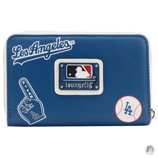 MLB (Major League Baseball) Los Angeles Dodgers Patches Zip Around Wallet Loungefly (MLB (Major League Baseball))