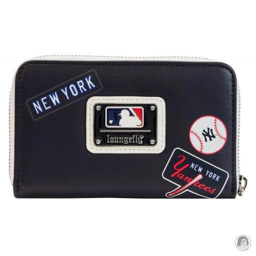 MLB (Major League Baseball) New York Yankees Patches Zip Around Wallet Loungefly (MLB (Major League Baseball))