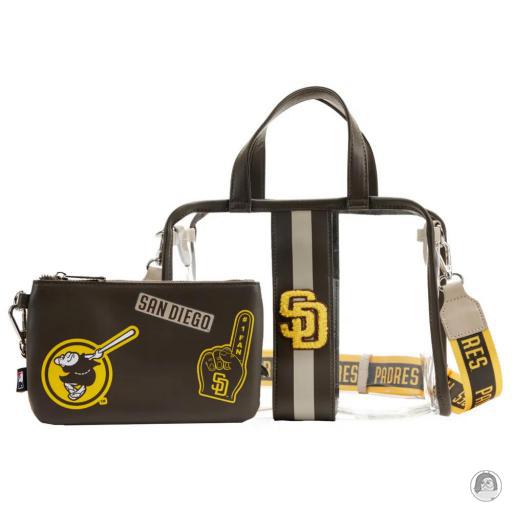 Loungefly Patch MLB (Major League Baseball) San Diego Padres Patches Crossbody bag & Wrist clutch