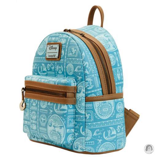Moana (Disney) Maui Tattoo Print Mini Backpack Loungefly (Moana (Disney))