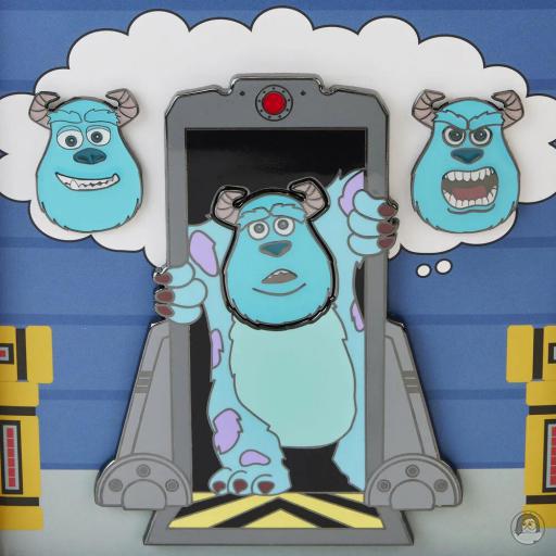 Monsters University (Pixar) Sulley Door Mixed Emotions Enamel Pin Loungefly (Monsters University (Pixar))