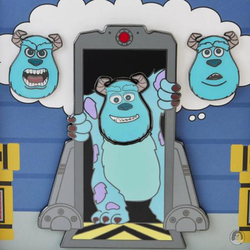 Monsters University (Pixar) Sulley Door Mixed Emotions Enamel Pin Loungefly (Monsters University (Pixar))