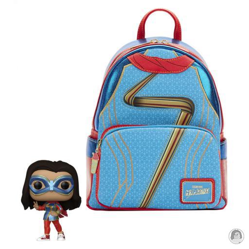 Loungefly Mini backpacks Ms Marvel (Marvel) Ms Marvel Cosplay Mini Backpack & Pop!