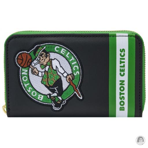 Loungefly Wallets NBA (National Basketball Association) Boston Celtics Patch Icons Zip Around Wallet