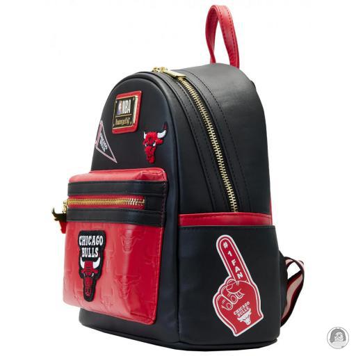 NBA (National Basketball Association) Chicago Bulls Patch Icons Mini Backpack Loungefly (NBA (National Basketball Association))