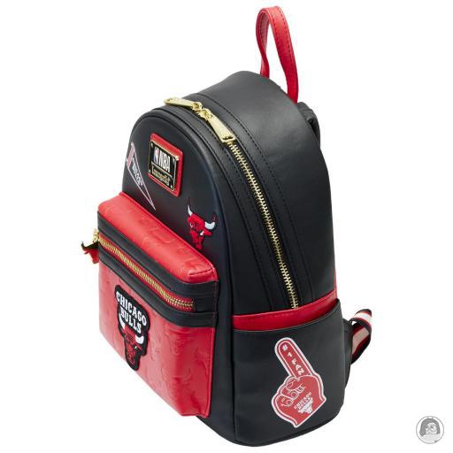 NBA (National Basketball Association) Chicago Bulls Patch Icons Mini Backpack Loungefly (NBA (National Basketball Association))