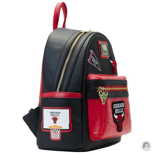 NBA (National Basketball Association) Chicago Bulls Patch Icons Mini Backpack Loungefly (NBA (National Basketball Association))