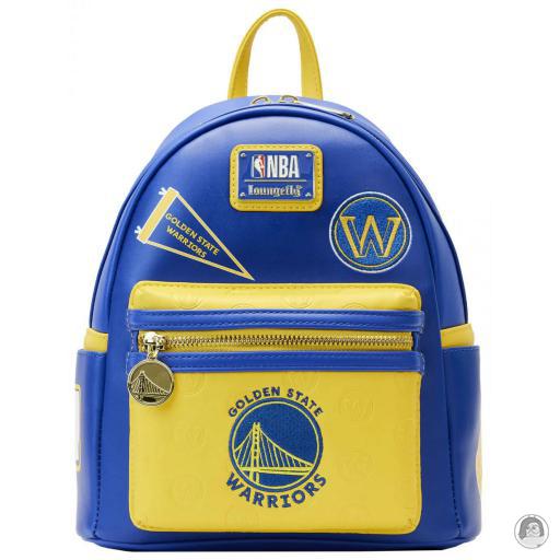 Loungefly Mini backpacks NBA (National Basketball Association) Golden State Warriors Patch Icons Mini Backpack