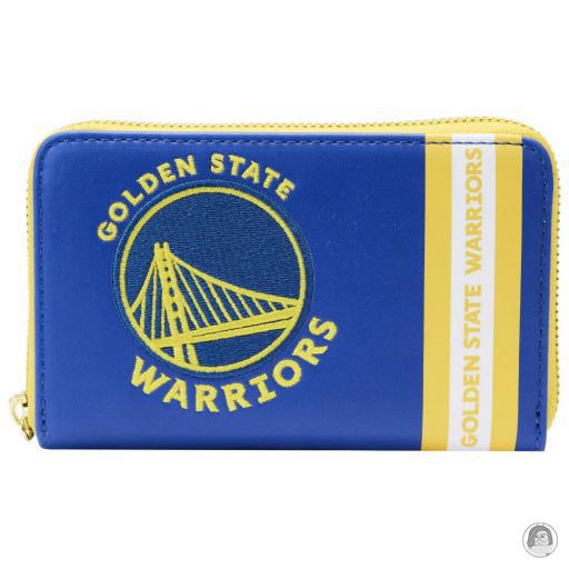 Loungefly Wallets NBA (National Basketball Association) Golden State Warriors Patch Icons Zip Around Wallet