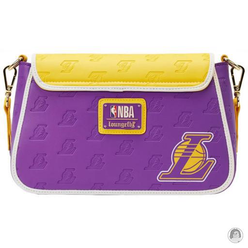 NBA (National Basketball Association) Los Angeles Lakers Patch Icons Crossbody Bag Loungefly (NBA (National Basketball Association))