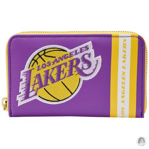 Loungefly NBA (National Basketball Association) NBA (National Basketball Association) Los Angeles Lakers Patch Icons Zip Around Wallet