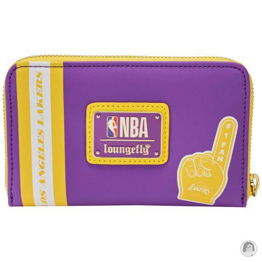 NBA (National Basketball Association) Los Angeles Lakers Patch Icons Zip Around Wallet Loungefly (NBA (National Basketball Association))