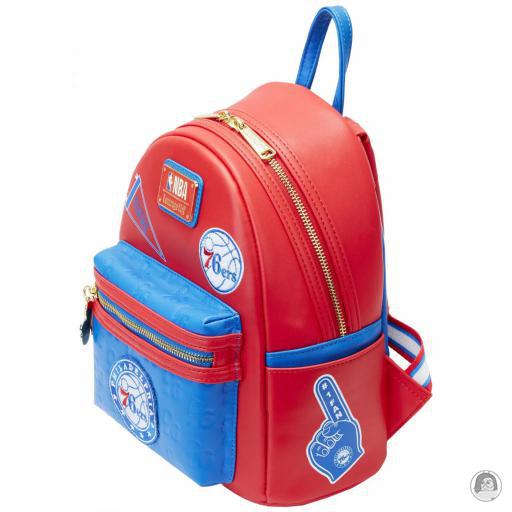 NBA (National Basketball Association) Philadelphia 76ers Patch Icons Mini Backpack Loungefly (NBA (National Basketball Association))