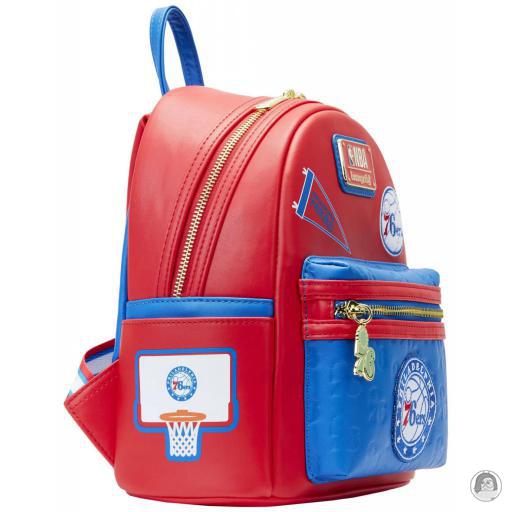 NBA (National Basketball Association) Philadelphia 76ers Patch Icons Mini Backpack Loungefly (NBA (National Basketball Association))