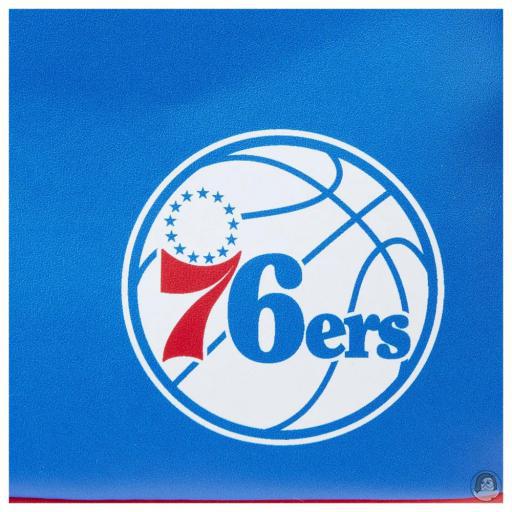 NBA (National Basketball Association) Philadelphia 76ers Patch Icons Mini Backpack Loungefly (NBA (National Basketball Association))