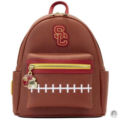 NFL (National Football League) USC Trojans SC Interlock Football Mini Backpack Loungefly (NFL (National Football League))