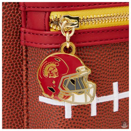 NFL (National Football League) USC Trojans SC Interlock Football Mini Backpack Loungefly (NFL (National Football League))