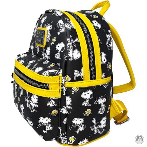 Peanuts Snoopy and Charlie Brown All Over Print Mini Backpack Loungefly (Peanuts)