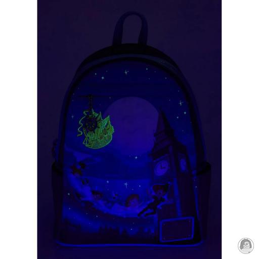 Peter Pan (Disney) Nighttime Flight Glow Mini Backpack Loungefly (Peter Pan (Disney))