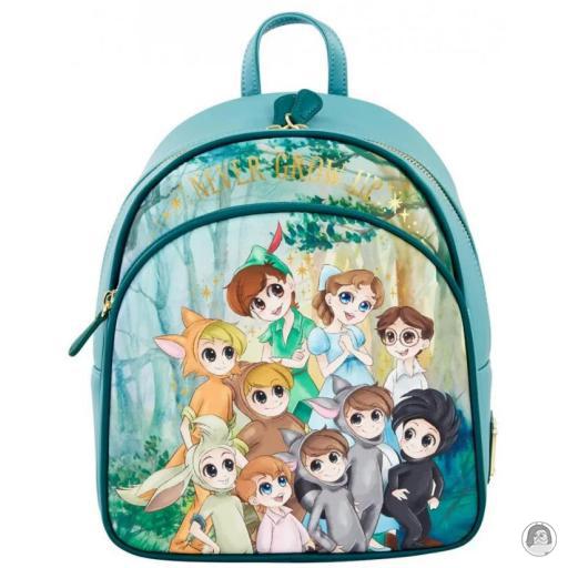 Loungefly Peter Pan (Disney) Peter Pan (Disney) Peter Pan, Wendy and Lost Boys Mini Backpack