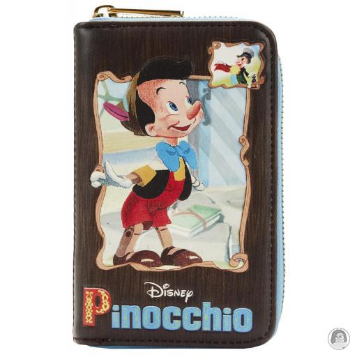 Loungefly Pinocchio (Disney) Classic Book Zip Around Wallet