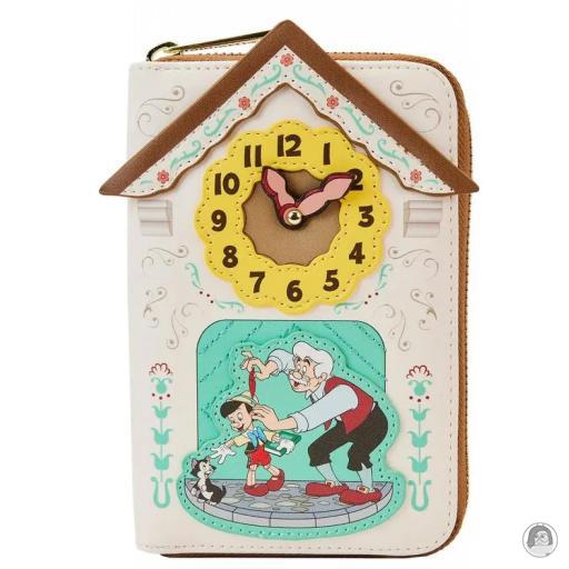 Loungefly WonderCon Pinocchio (Disney) Cuckoo Clock Zip Around Wallet