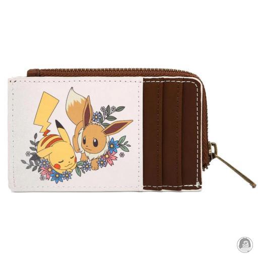 Pokémon Eevee & Pikachu Floral II Card Holder Loungefly (Pokémon)