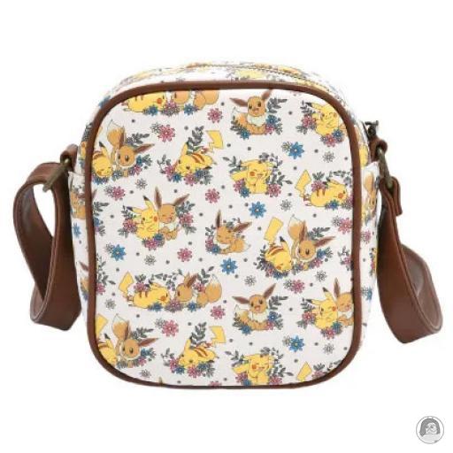 Pokémon Eevee & Pikachu Floral II Saddlebag Loungefly (Pokémon)