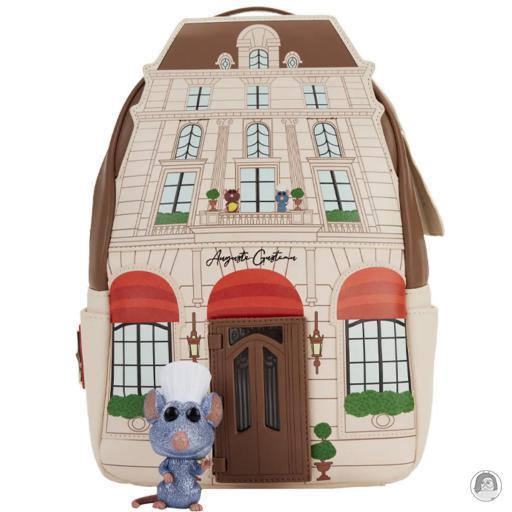 Loungefly Ratatouille (Pixar) Remy Funko Pop and Gusteau's Restaurant Mini Backpack