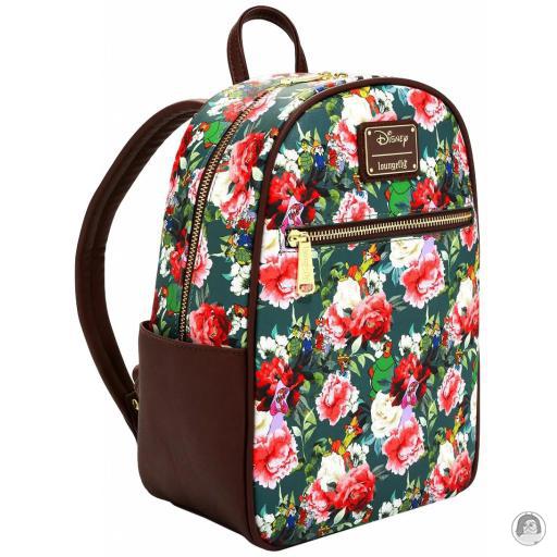 Robin Hood (Disney) Robin Hood Characters Floral Mini Backpack Loungefly (Robin Hood (Disney))