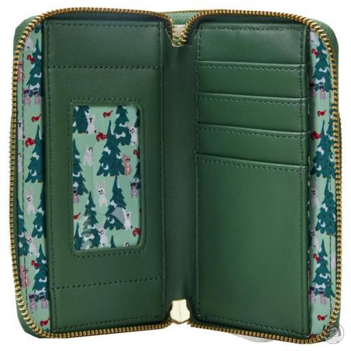 Rudolph the Red-Nosed Reindeer Holiday Group Zip Around Wallet Loungefly (Rudolph the Red-Nosed Reindeer)