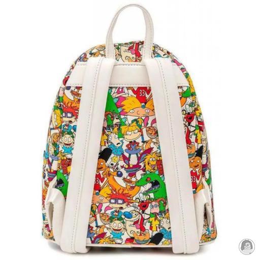 Rugrats (Nickelodeon) Rewind Gang All Over Print Mini Backpack Loungefly (Rugrats (Nickelodeon))