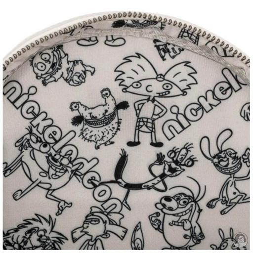 Rugrats (Nickelodeon) Rewind Gang All Over Print Mini Backpack Loungefly (Rugrats (Nickelodeon))