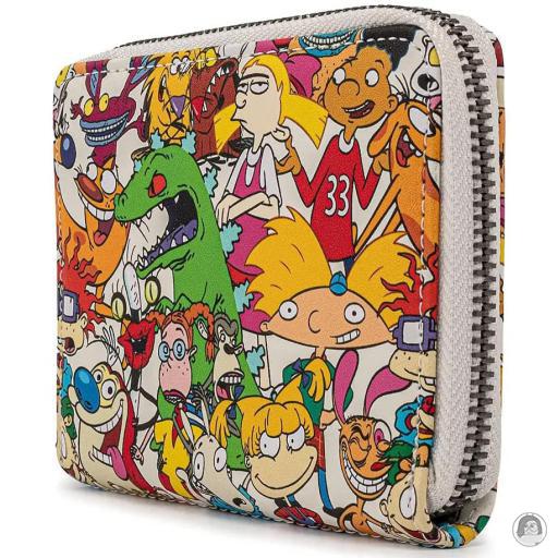 Rugrats (Nickelodeon) Rewind Gang All Over Print Zip Around Wallet Loungefly (Rugrats (Nickelodeon))