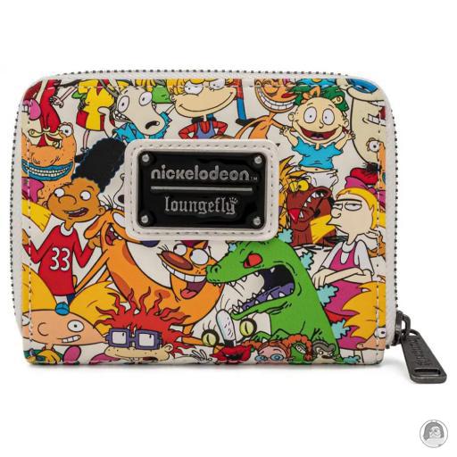 Rugrats (Nickelodeon) Rewind Gang All Over Print Zip Around Wallet Loungefly (Rugrats (Nickelodeon))