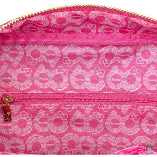 Sanrio Hello Kitty 60th Anniversary Pink Wave Handbag Loungefly (Sanrio)