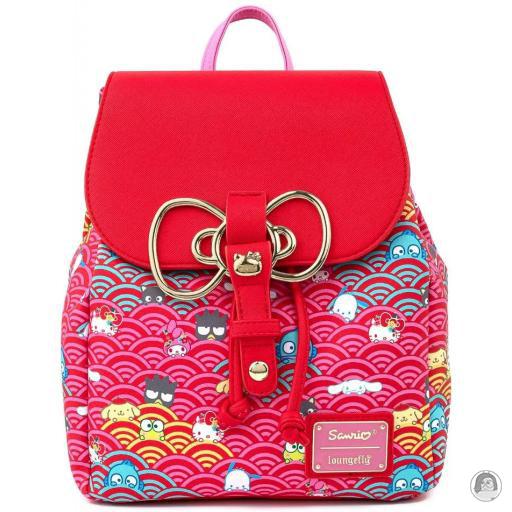 Loungefly Sanrio Sanrio Hello Kitty 60th Anniversary Pink Wave Mini Backpack